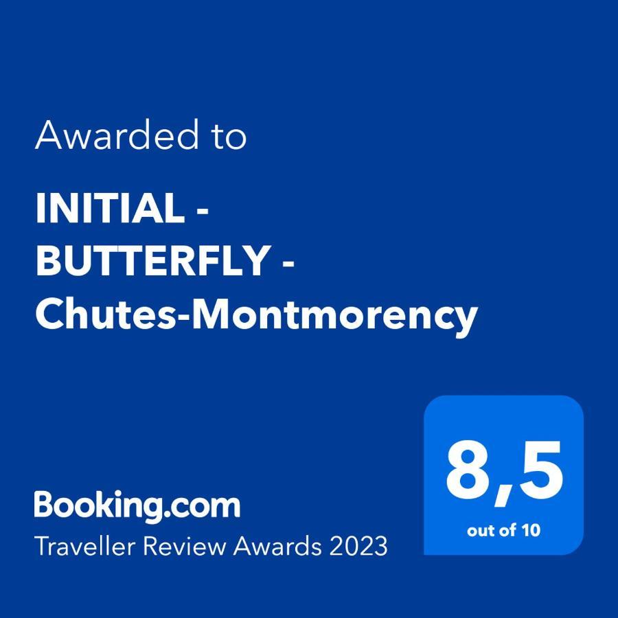 Initial - Butterfly - Chutes-Montmorency Boischatel Luaran gambar